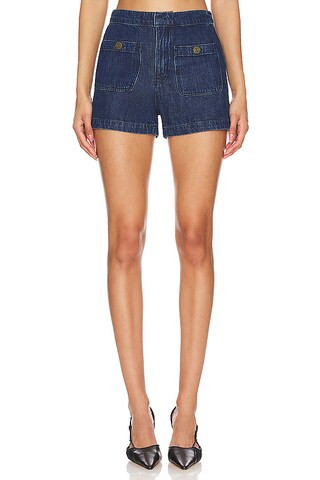 FRAME Trouser Short in Cleopatra from Revolve.com | Revolve Clothing (Global)