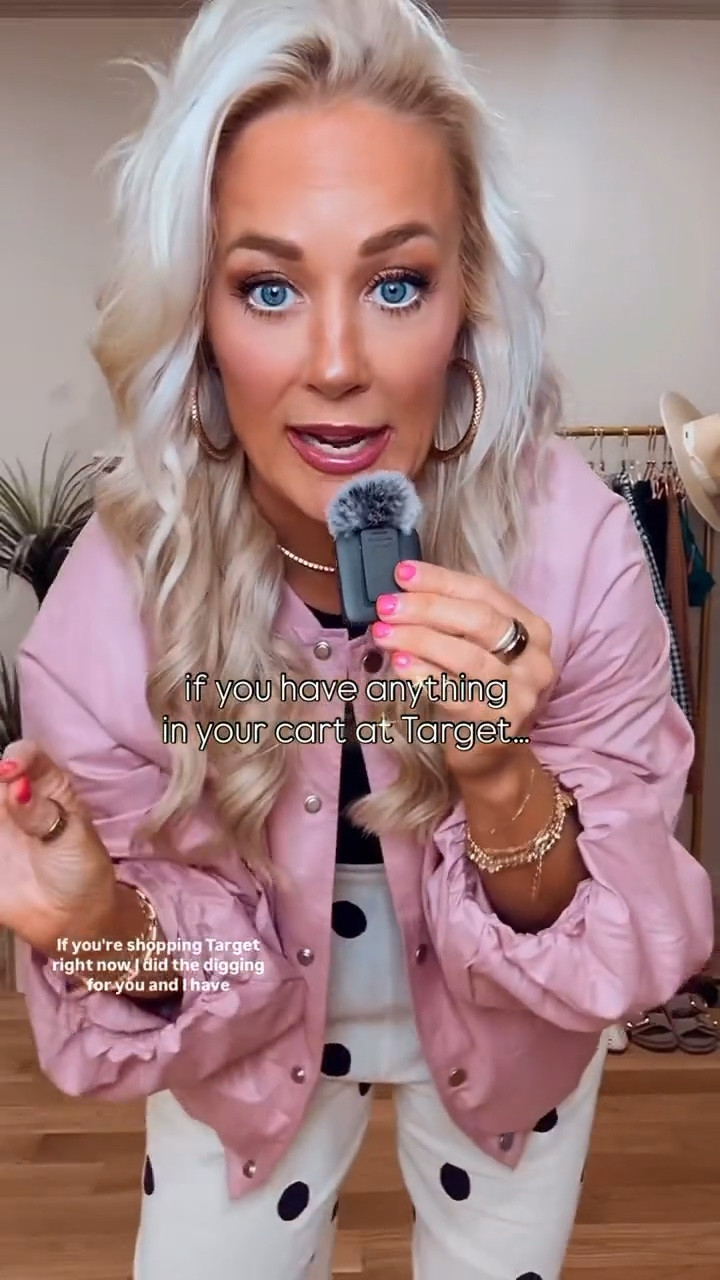 Target spring new arrivals all ON SALE!!!! Pink bomber jacket - medium Polka dot pants - small Floral jacket - XS Denim shorts - size 6 Floral dress - small Floral pants - small Gingham jacket - XS Straight leg jeans - size 8 Maxi dress - small Black dress - small Black pants set - size small Red tropical set - size small

#LTKootd #LTKSaleAlert #LTKSeasonal