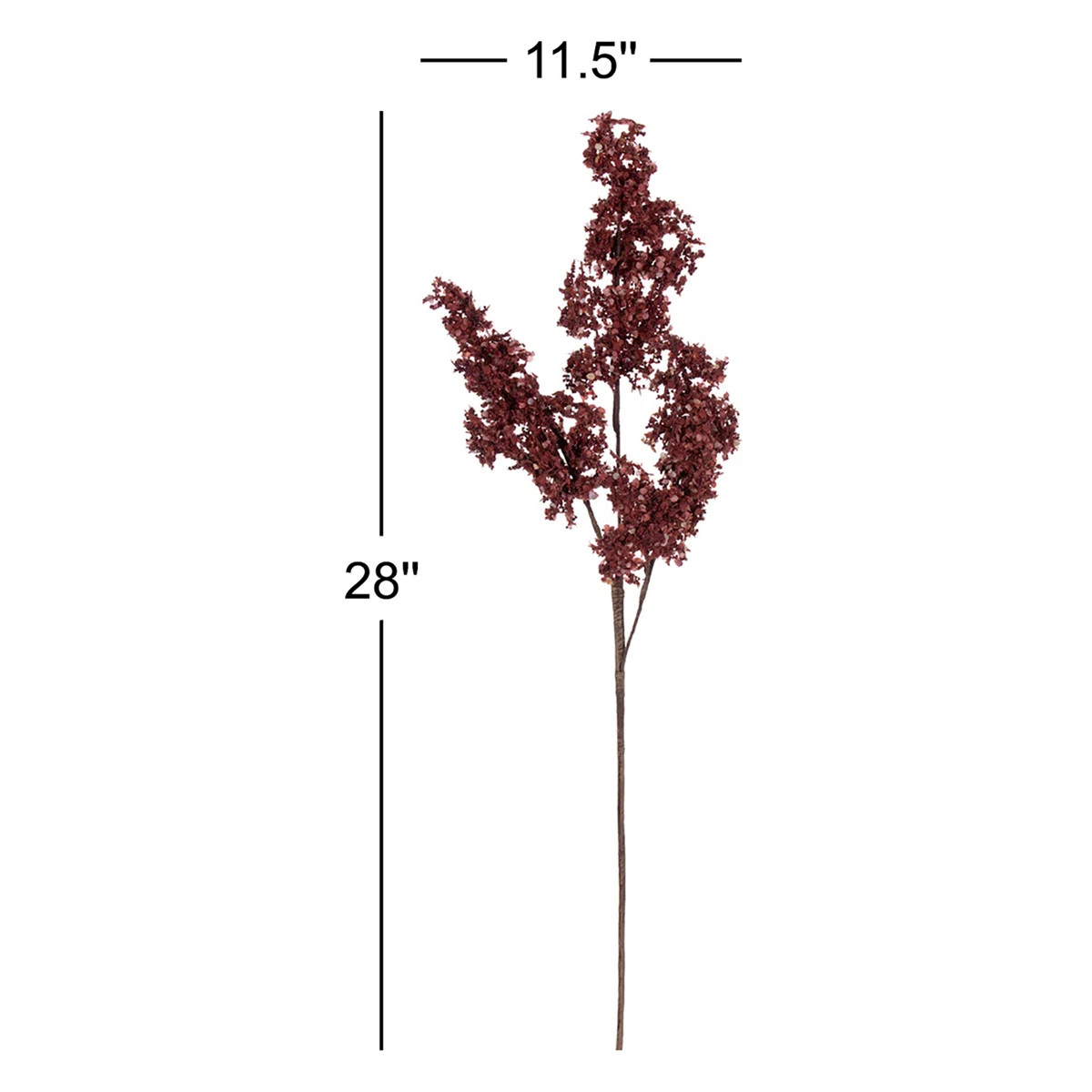 Rich Orange 28'' Faux Foliage Branch (Set of 2) | Wayfair North America