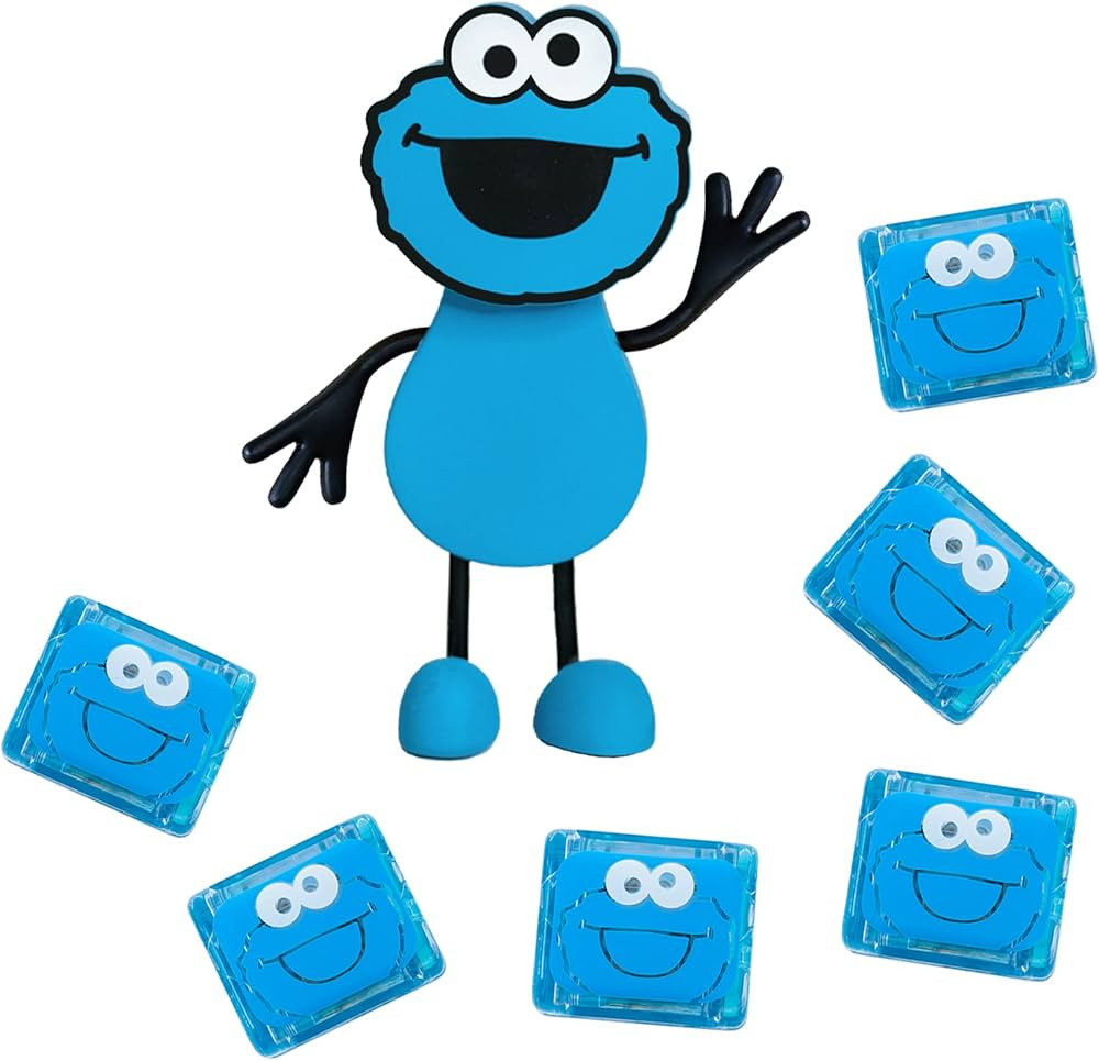 Glo Pals x Sesame Street Water-Activated Light-Up Cubes for Sensory Play (Cookie Monster, Cubes O... | Amazon (US)