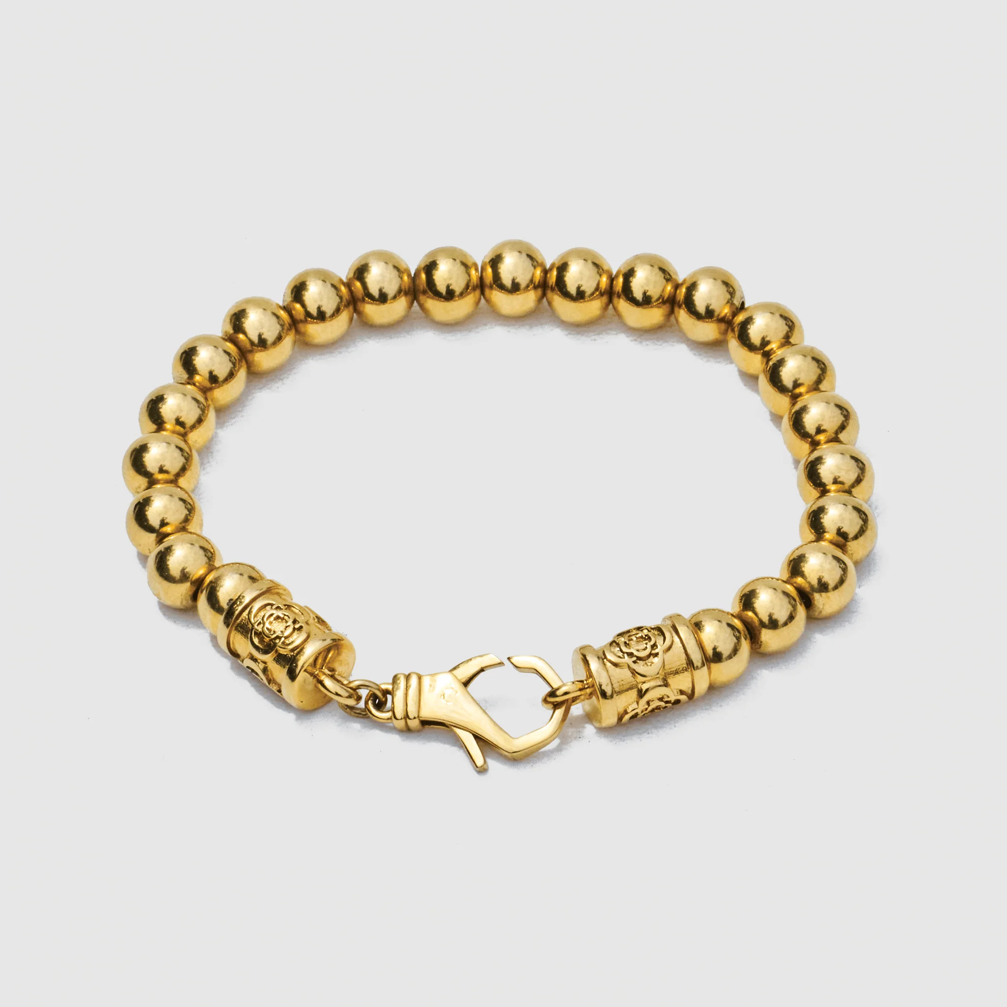 Chrome Ball Bracelet (Gold) | Craftd London (US)