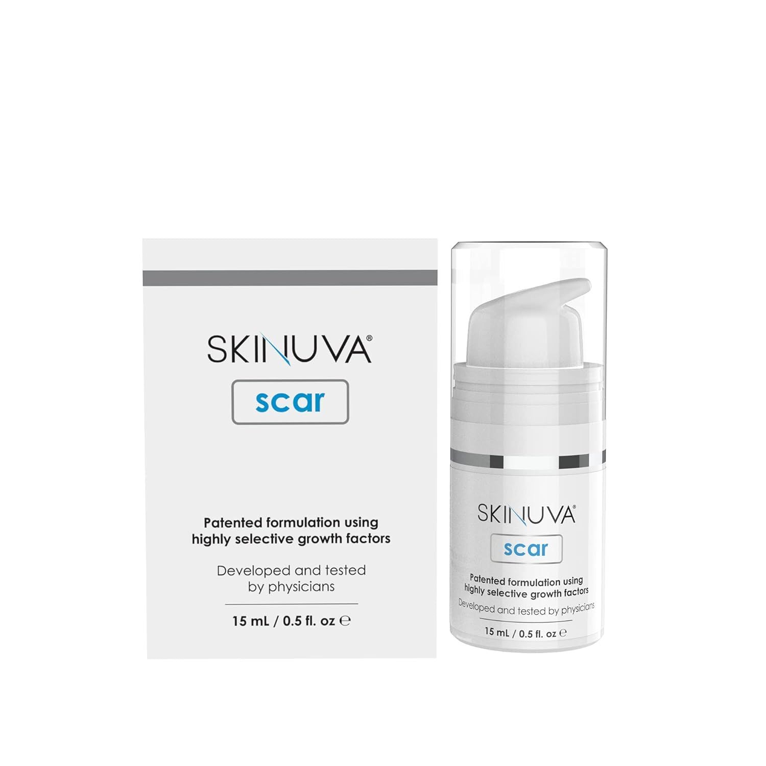 Skinuva® Next Generation Scar Cream - Advanced Scar Cream Formulated with Growth Factors (0.5 oz... | Amazon (US)