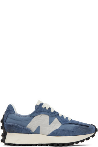 New Balance - Blue 327 Sneakers | SSENSE