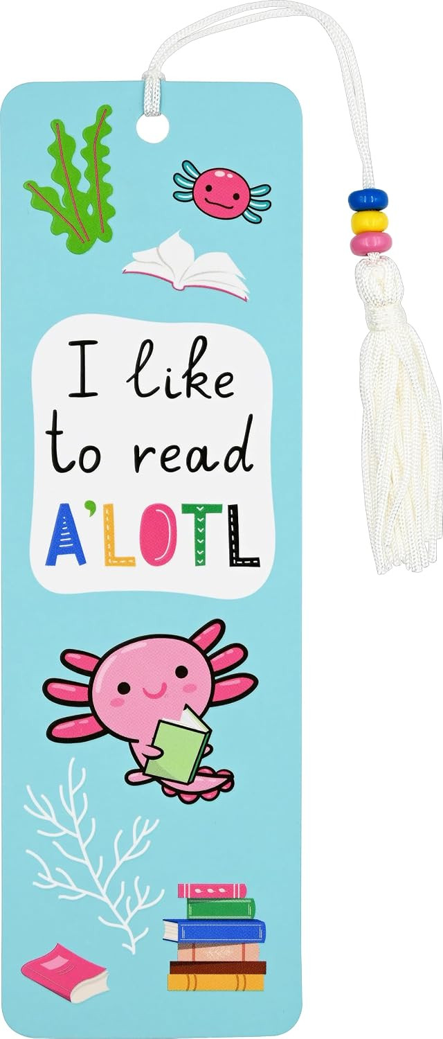 Axolotls Beaded Bookmark | Amazon (US)