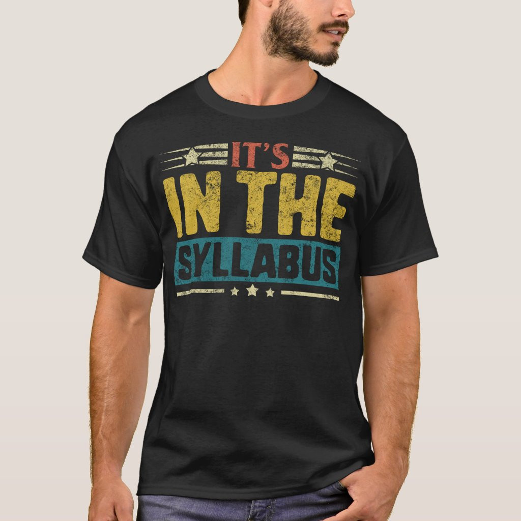 College Professor Gift From Students, It's in The | Zazzle
