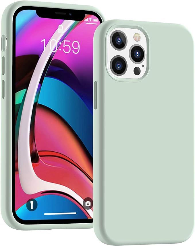 Cucell Compatible with iPhone 12 Case iPhone 12 Pro Cases 6.1 inch(2020),Liquid Silicone Gel Rubb... | Amazon (US)
