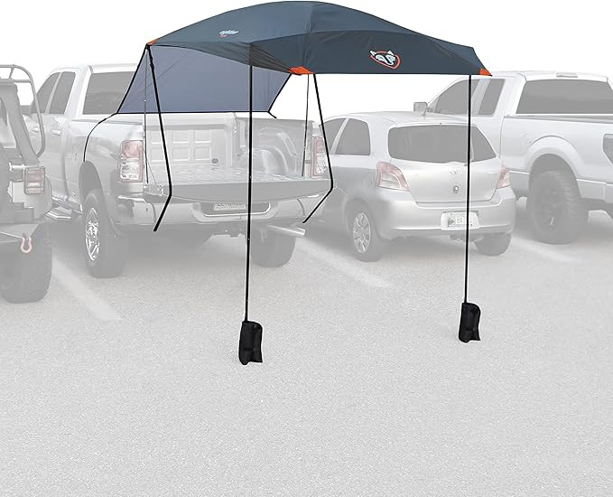 Rightline Gear Universal-Fit Truck Tailgate Portable Canopy Tent, 9.5 by 6 by 8.5 Feet,Blue | Amazon (US)