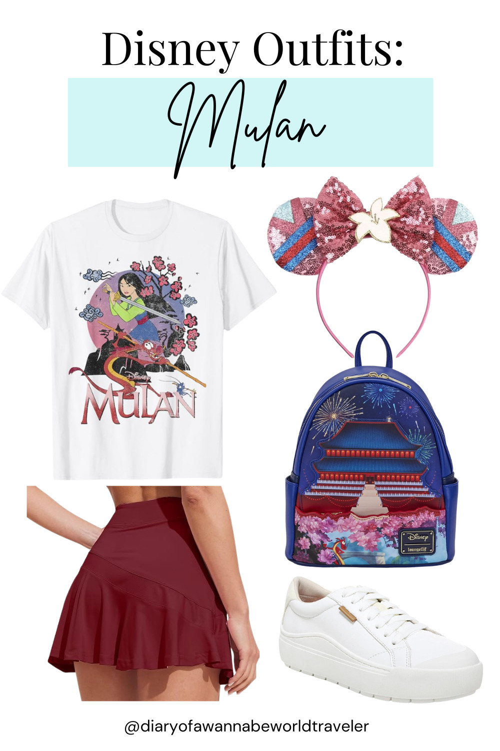 Ready to bring honor to your wardrobe 💪🌸 This Mulan-inspired look is equal parts strength and style—perfect for a Disneybound day or just embracing your warrior energy. Tap to shop the full outfit + more fierce favorites!

Mulan outfit, Disney princess outfit, Mulan Disneybound, what to wear to Disney, Disney outfit ideas, warrior princess look, theme park outfits, outfits for Disney World, strong female Disneybound, cute Disney style, fairytale fashion 

 #LTKStyleTip #LTKTravel