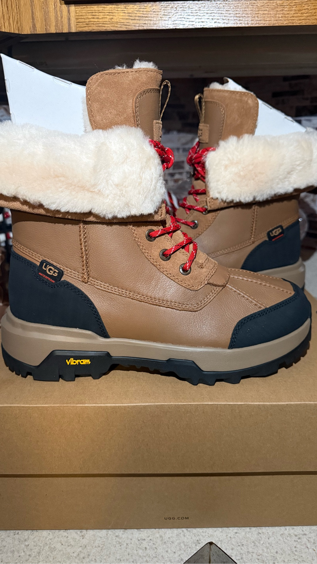 UGG Adirondack? Officially winter-approved.
Warm, waterproof, and cute? I’m obsessed 😍❄️

UGG did NOT come to play this winter 😍❄️
Waterproof ✔️
Weather rated to -32°C ✔️
Full sherpa lining ✔️
These might be my new everyday boots.

I originally was looking for snow boots for my daughter because it’s already been snowing where she is BUTTTT these were too cute not to cope myself a pair.  

#Ugg #SnowBoots #WinterBoots #WarmBoots 

#LTKHoliday #LTKGiftGuide #LTKSeasonal