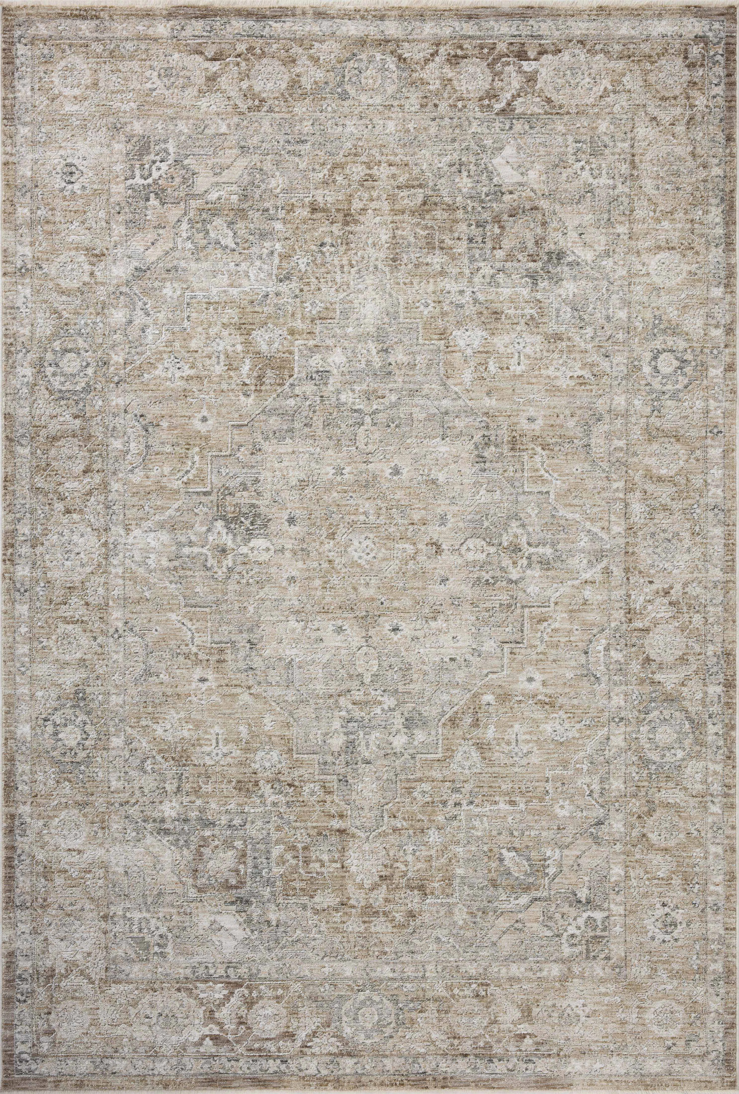 Loloi Kahmel Khaki / Slate Area Rug | Wayfair North America