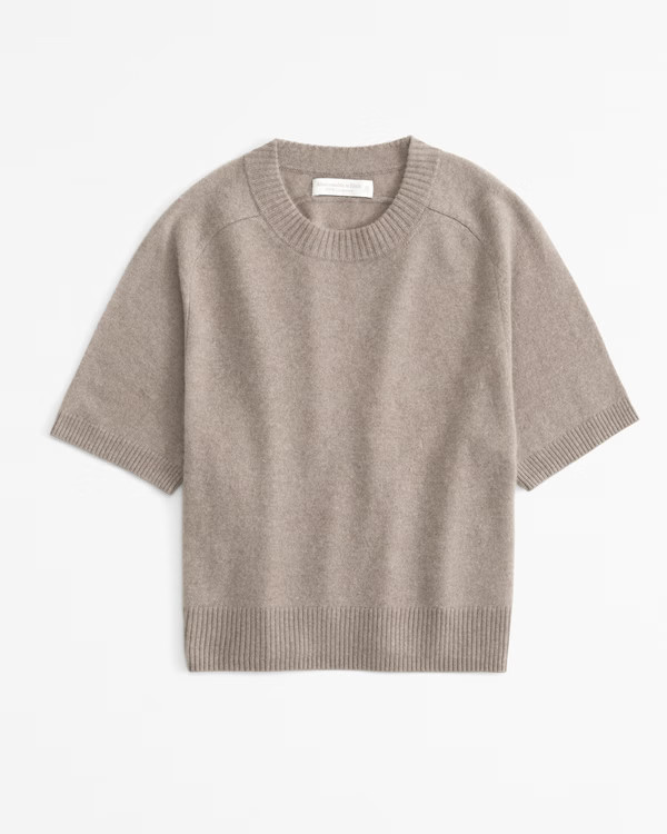 Cashmere Crew Tee | Abercrombie & Fitch (US)
