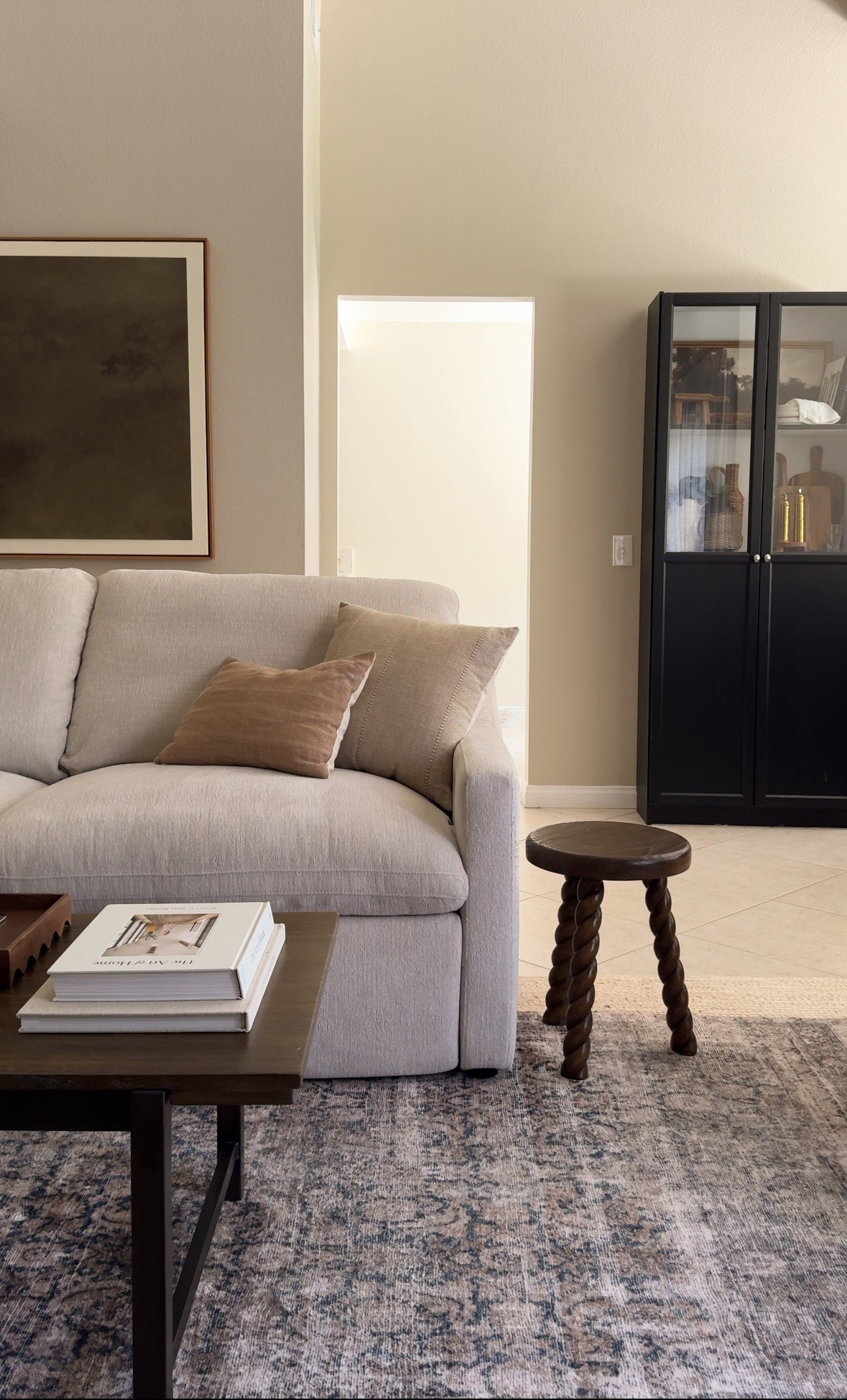 couch | living spaces Kennedy sectional
black cabinet | ikea Billy bookcase
stool | roam homeware
coffee table | fb marketplace
 
living room inspo, living room ideas, neutral living room, grey couch living room, grey couch ideas, neutral living room 

#LTKHome #LTKSeasonal #LTKStyleTip