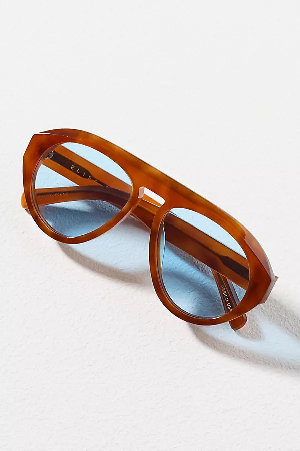 Oversized Aviator Sunglasses | Anthropologie (US)