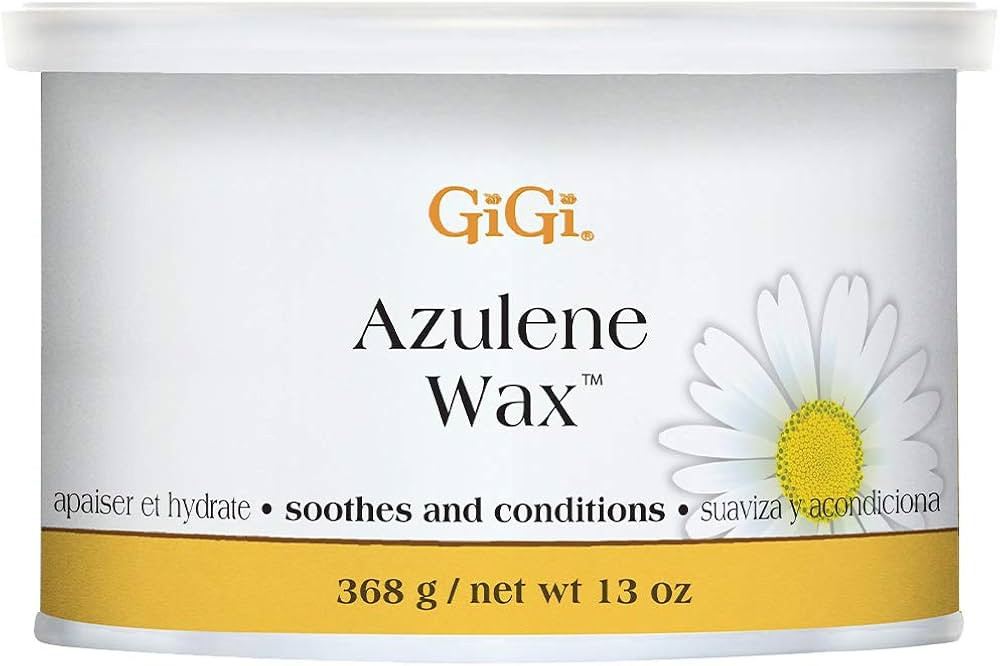 GiGi Azulene Hair Removal Wax, Whole Body Soft Wax, Soothes and Conditions, Normal Skin, 13 oz. 1... | Amazon (US)