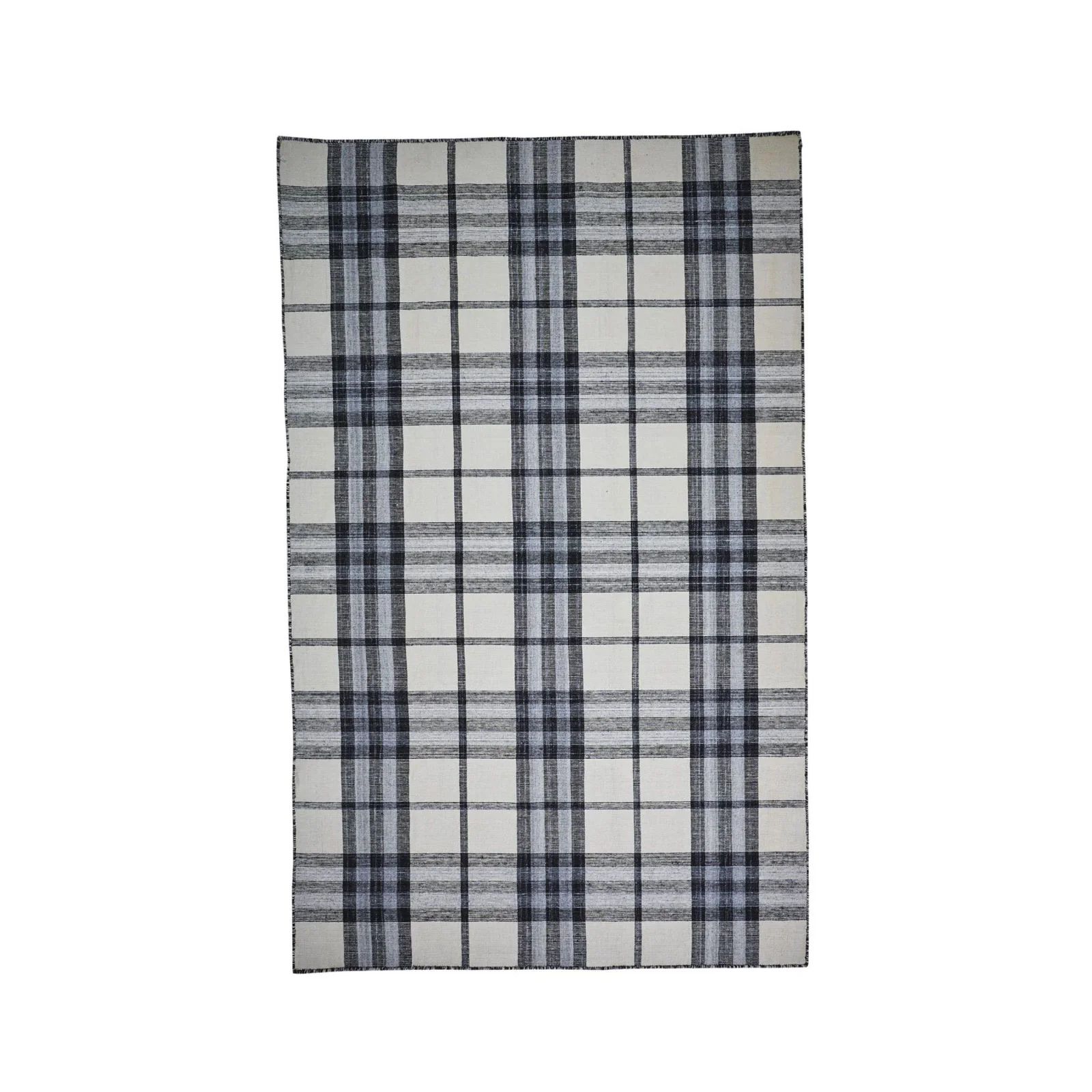 Rae Rug in Ivory Plaid | Brooke and Lou