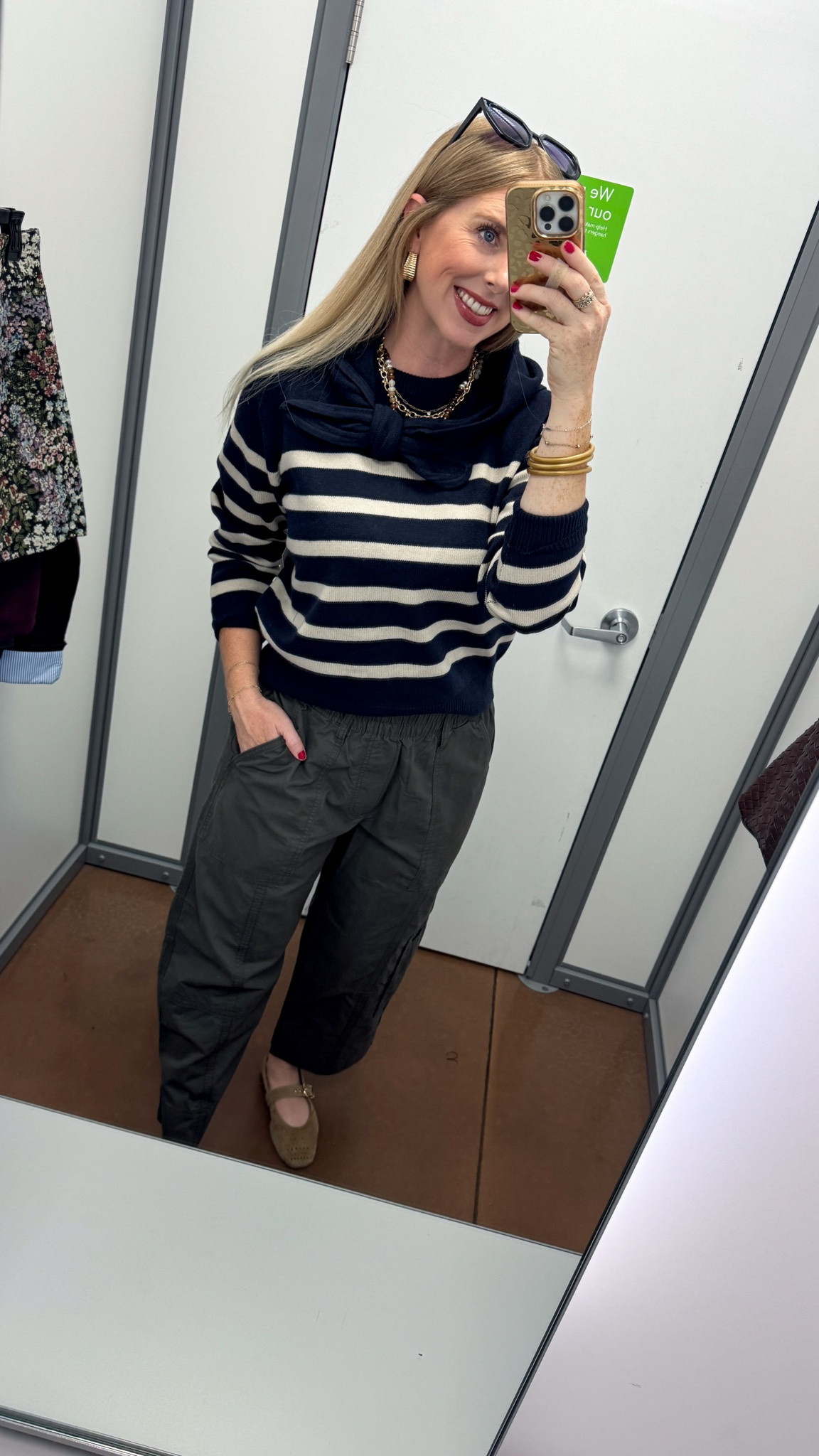 Walmart outfit, Walmart try on, free assembly, scarf sweater

#LTKootd