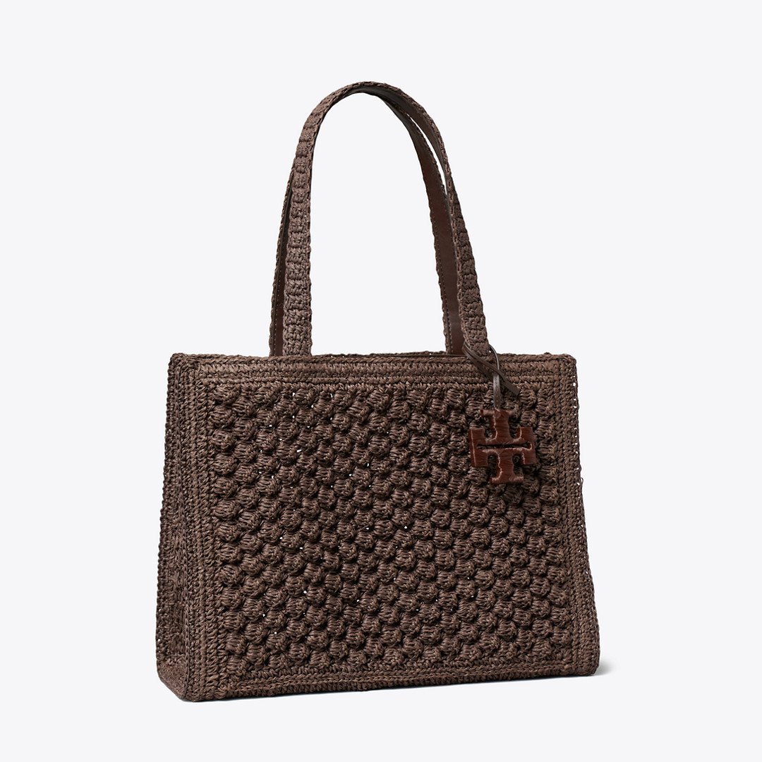 Tory Burch Small Ella Hand-Crocheted Popcorn Tote | Tory Burch (US)