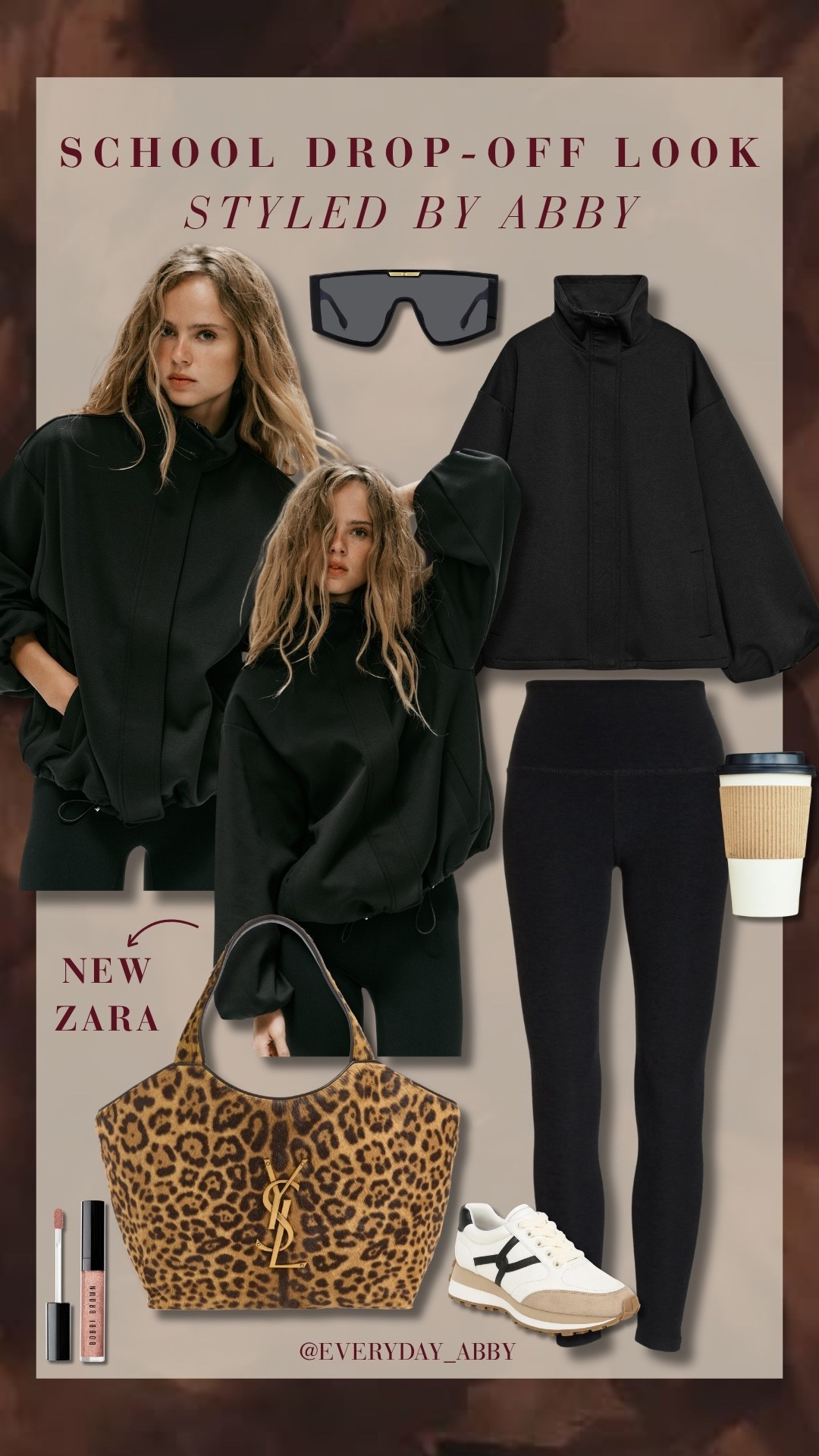 This new Zara jacket 😍💥 styled for the coolest school drop-off look!

#LTKootd #LTKActive #LTKmomlife