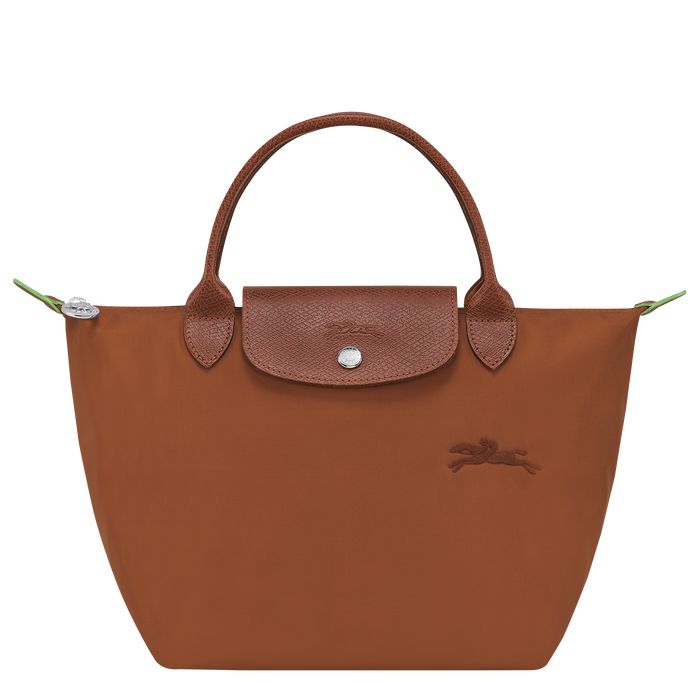 Handbag S Le Pliage Green Cognac (L1621919504) | Longchamp CA | Longchamp