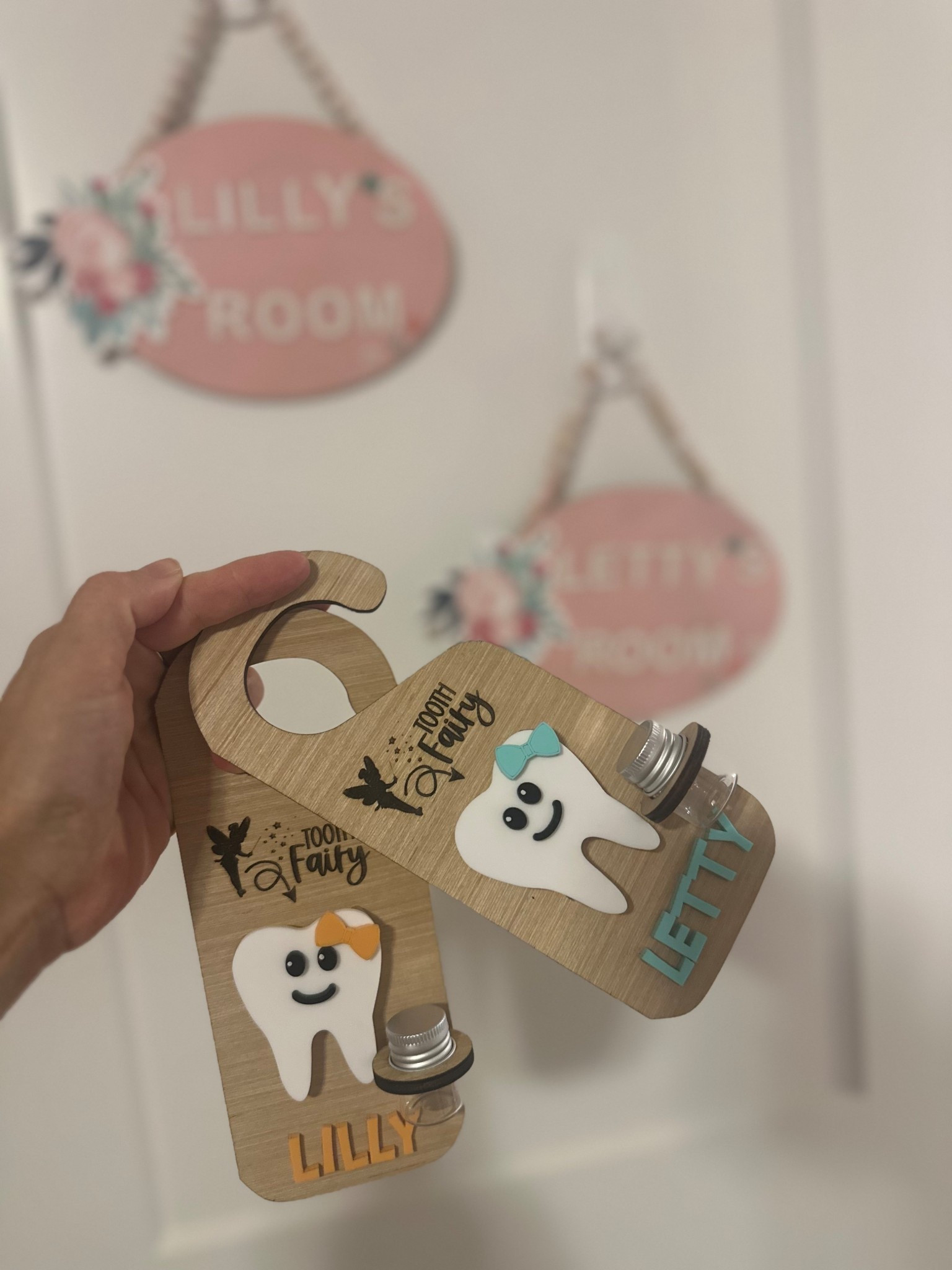 Tooth Fairy Door hanger for tooth fairy! So cute!!! 


#LTKKids #LTKFamily #LTKFindsUnder50