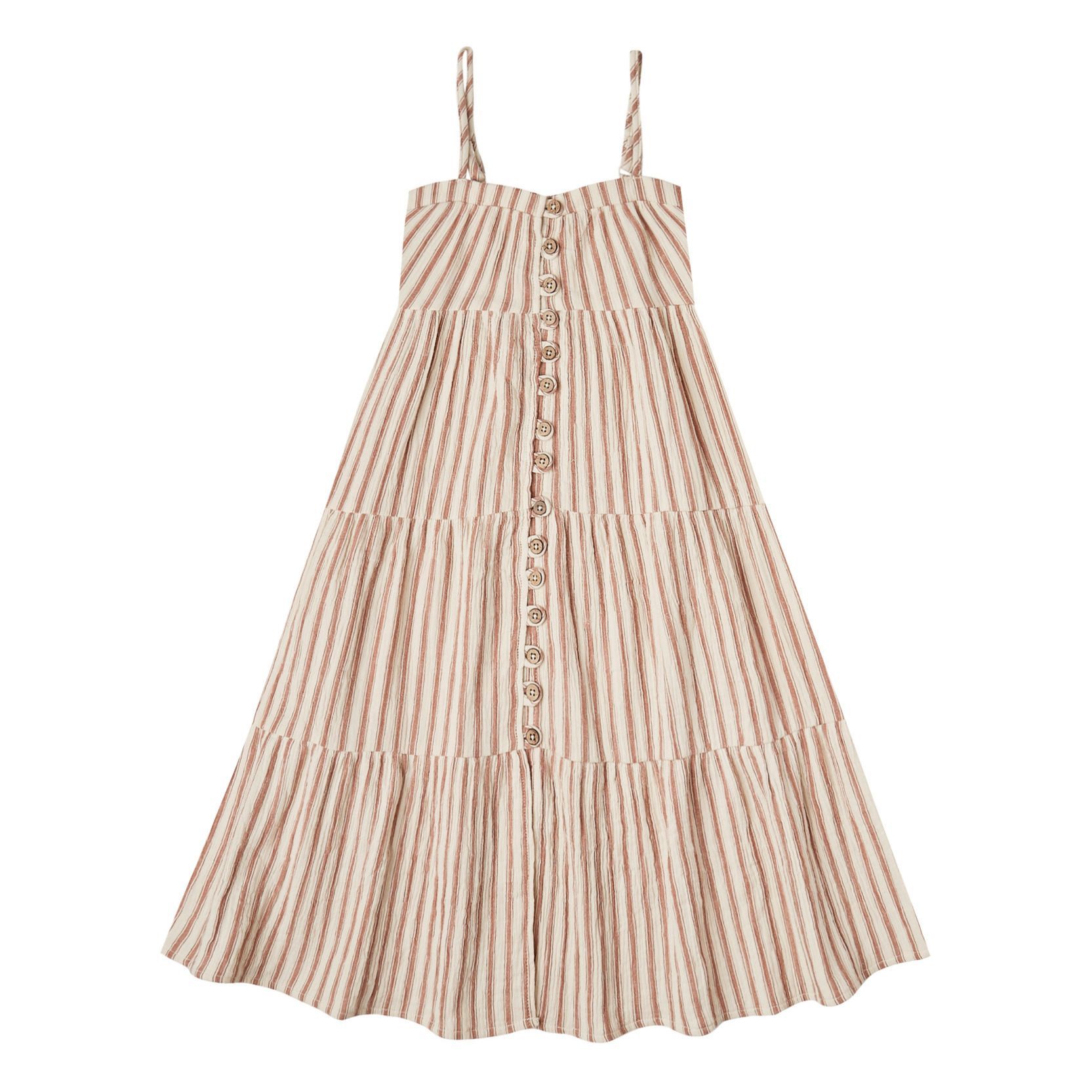 Long Striped Dress  Pale pink | Smallable DE