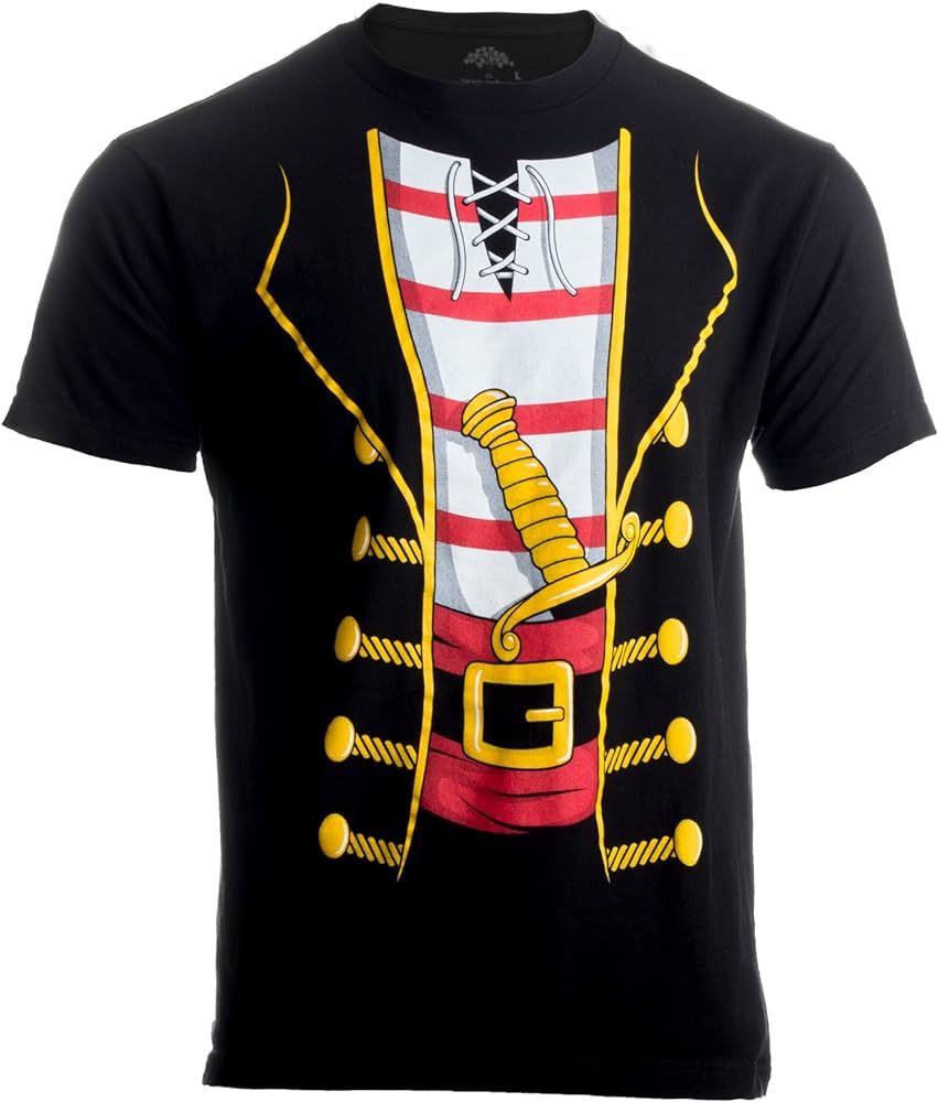 Pirate Costume | Buccaneer Novelty Funny Caribbean Cruise Shirt Unisex Men's T-Shirt | Amazon (US)