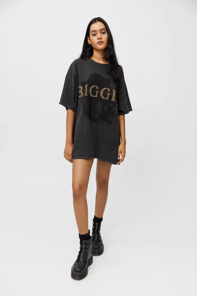 The Notorious B.I.G. Diamante T-Shirt Dress | Urban Outfitters (US and RoW)