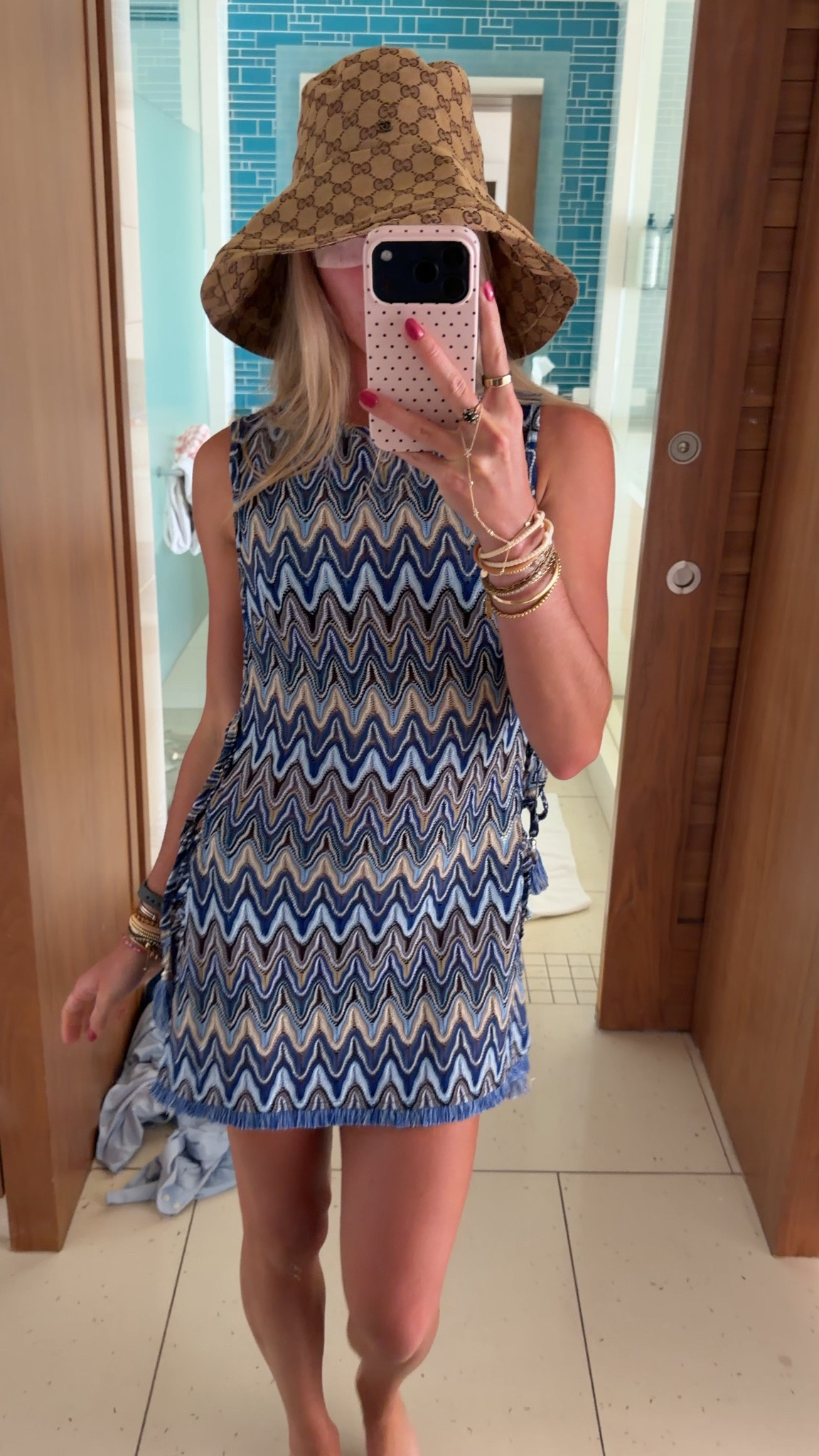 My pool day outfit! My bikini is @Dippin Daisys size xs. Ramy Brook
Kimber Dress Swim Cover-Up I rented mine from @renttherunway my code is RTRXSVOSEN50. My hat is from DHg8. Of course my @crocs flip flops too.

#LTKootd #LTKTravel #LTKSwim
