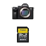 Sony a7 III ILCE7M3/B Full-Frame Mirrorless Camera & Sony Tough-M Series SDXC UHS-II Card 128GB | Amazon (US)