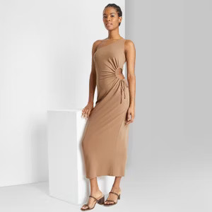Women's Sleeveless One Shoulder Cut Out Dress - Wild Fable™ | Target