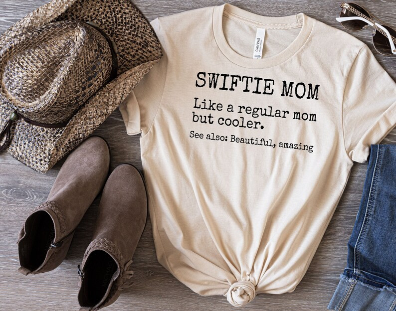 Swiftie Mom Shirt, Swiftie Mom Definition Shirt, Swiftie Shirt for Mom, Mothers Day Gift, Taylor ... | Etsy (US)