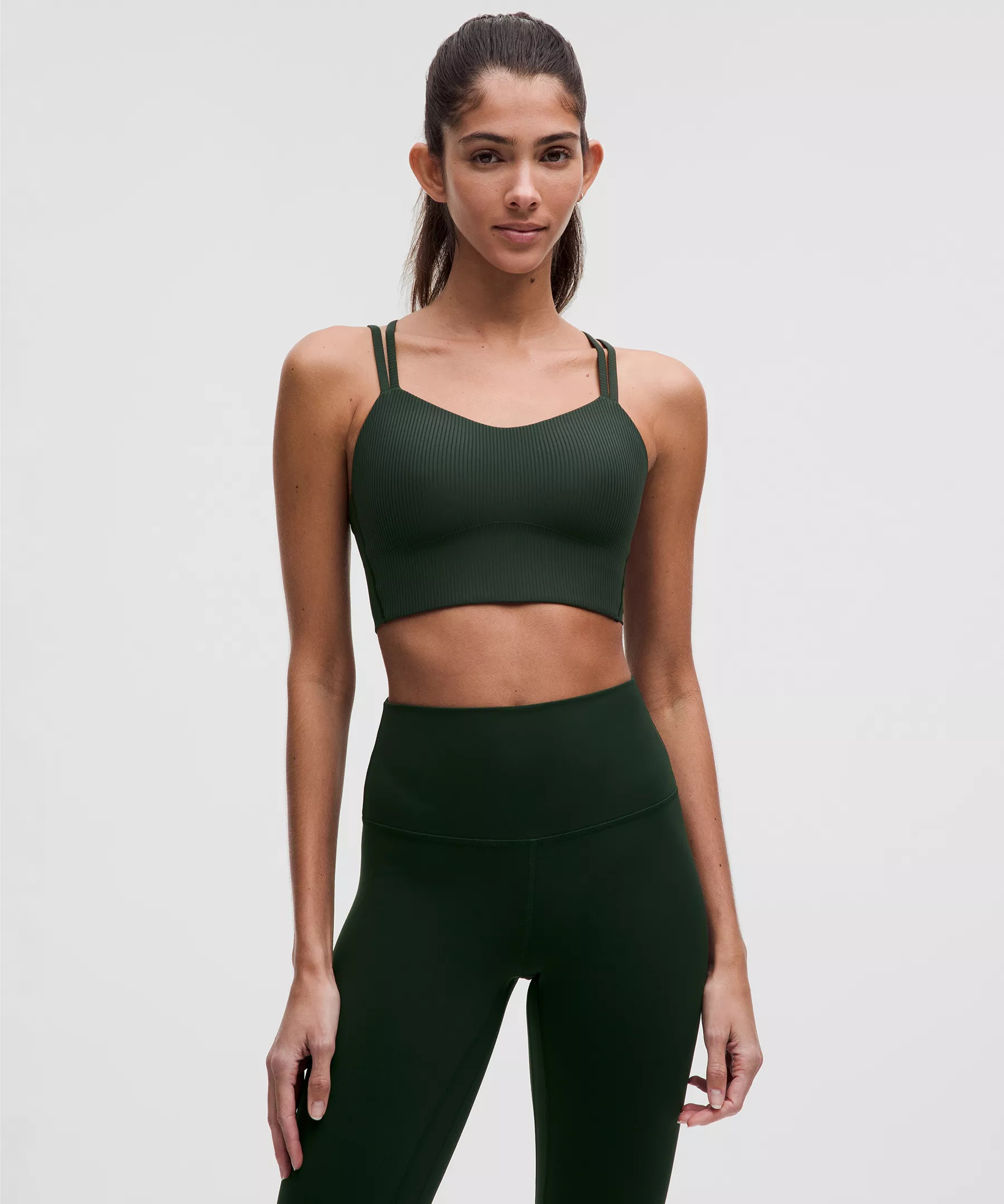 Like a Cloud Ribbed Longline Bra | Lululemon (US)