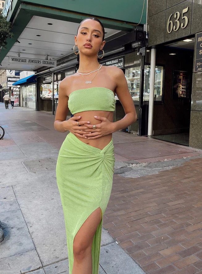 Karley Twist Set Green | Princess Polly US