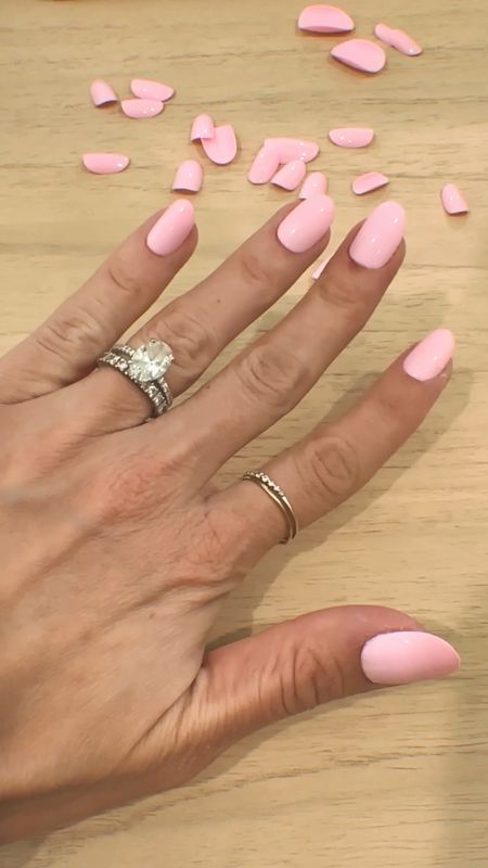 my favorite at-home mani / press on nails are by far the OPI ones. Tried this new shape and love!! 💗 

#LTKBeauty #LTKVideo