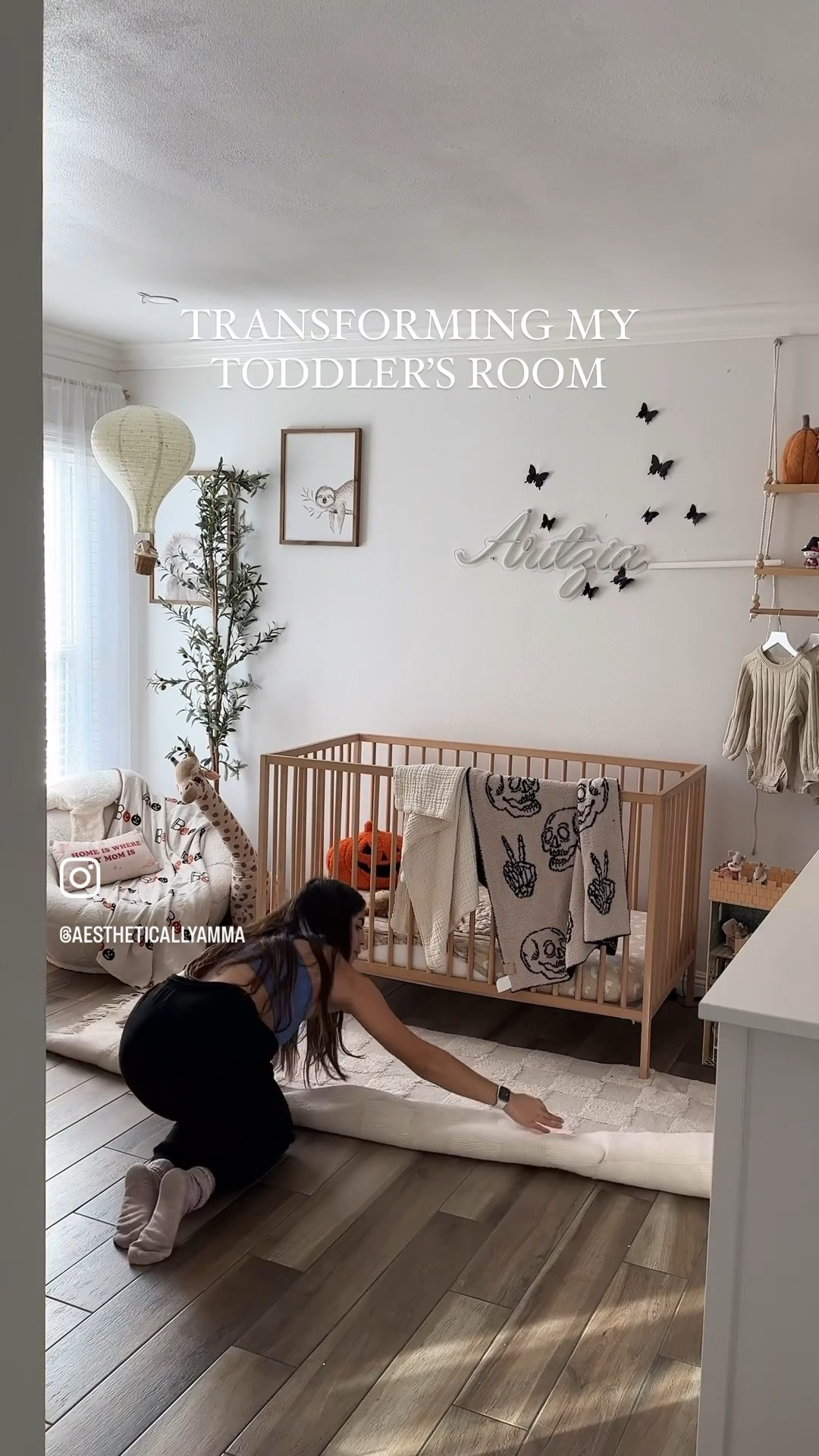 Toddler room transformation!! Switched everything up around here and adding this incredible new mat and added a few little details🥰🫶🏼✨ hope you enjoyed!

#LTKbaby #LTKVideo #LTKkids