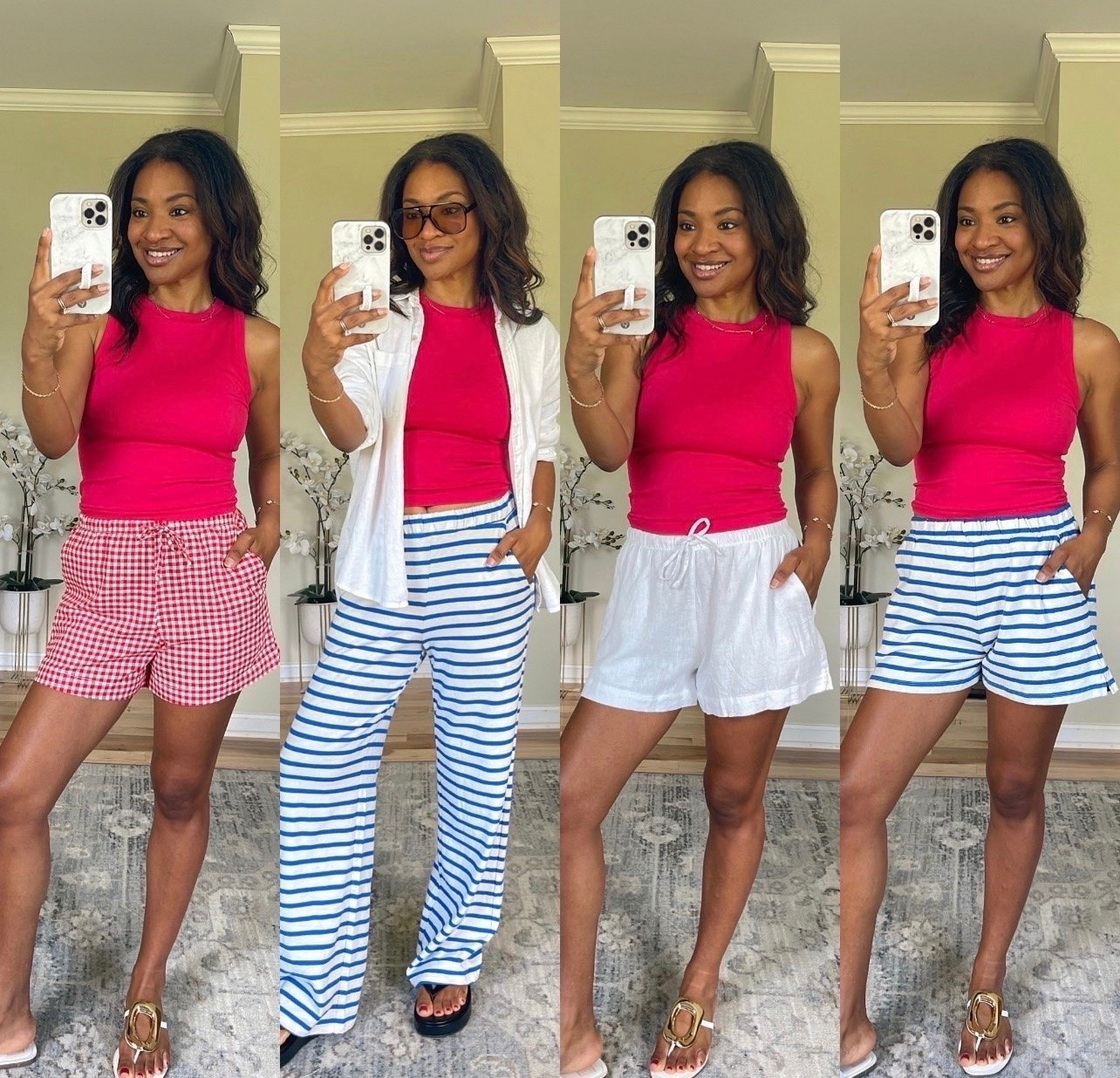 Easy Memorial Day outfits that can be worn all Summer!

#LTKOver40 #LTKgrwm #LTKootd