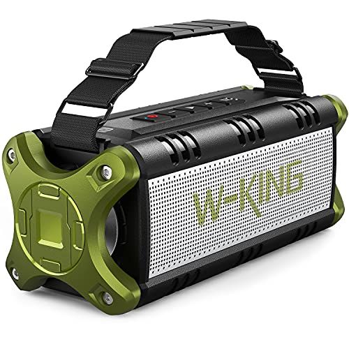 Amazon.com: Bluetooth Speakers, W-KING 50W Deep Bass Portable Loud Bluetooth Speaker, IPX6 Waterp... | Amazon (US)