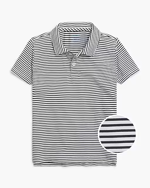 Boys' striped performance polo shirt | J.Crew Factory
