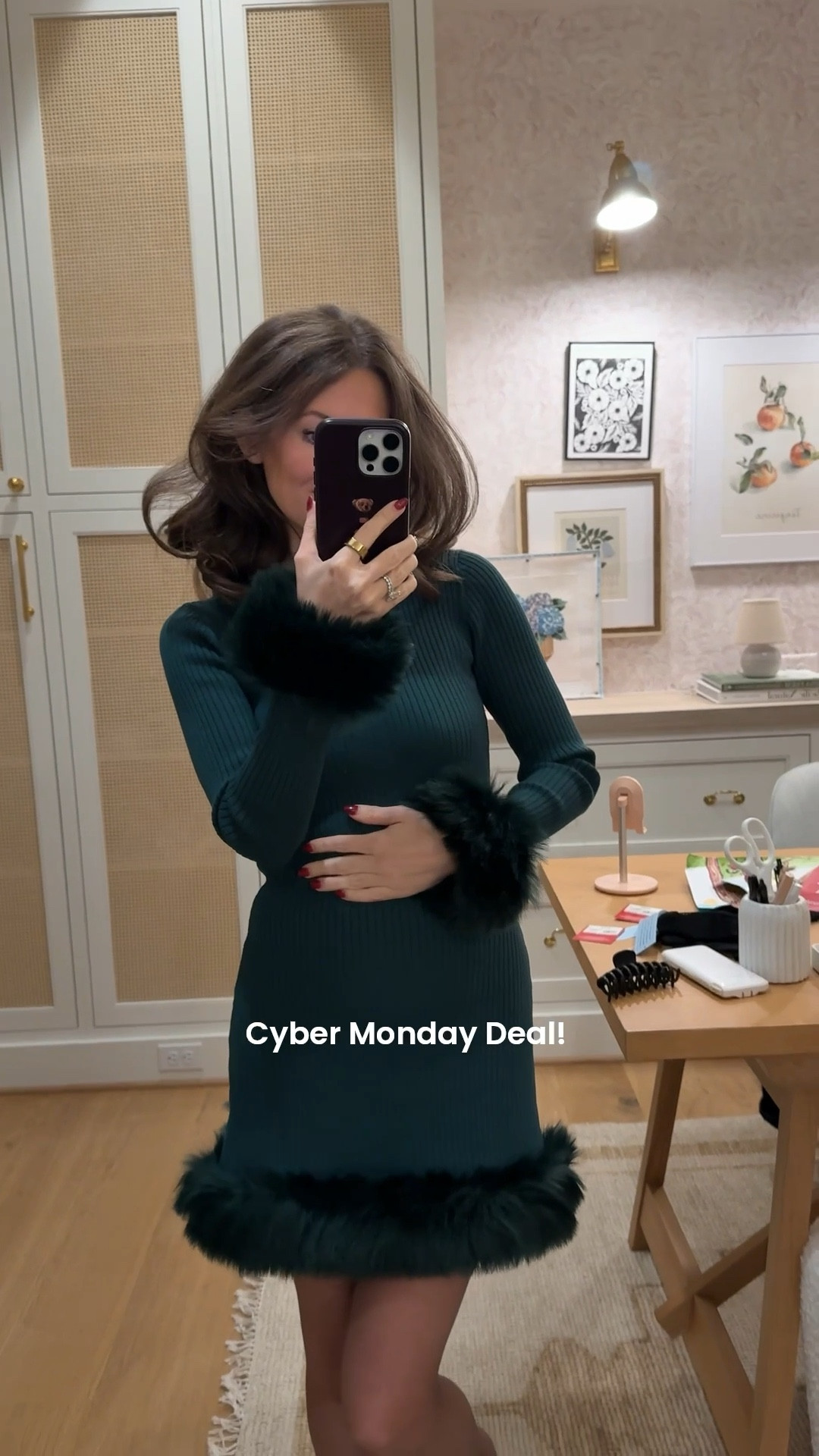 50% off this dress once placed in cart - comes in a gorgeous red color that is fully stocked!! ❤️

#cybermonday #cybermondaydeal

#LTKHoliday #LTKCyberWeek #LTKGiftGuide