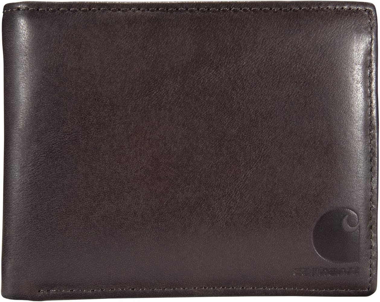Carhartt Men's Durable Oil Tan Leather Wallets, Available in Multiple Styles | Amazon (US)