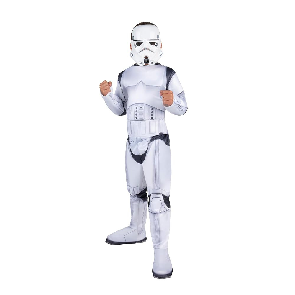 STAR WARS Boys Deluxe Stormtrooper Costume, Kids Halloween Costume, Child- Officially Licensed | Amazon (US)