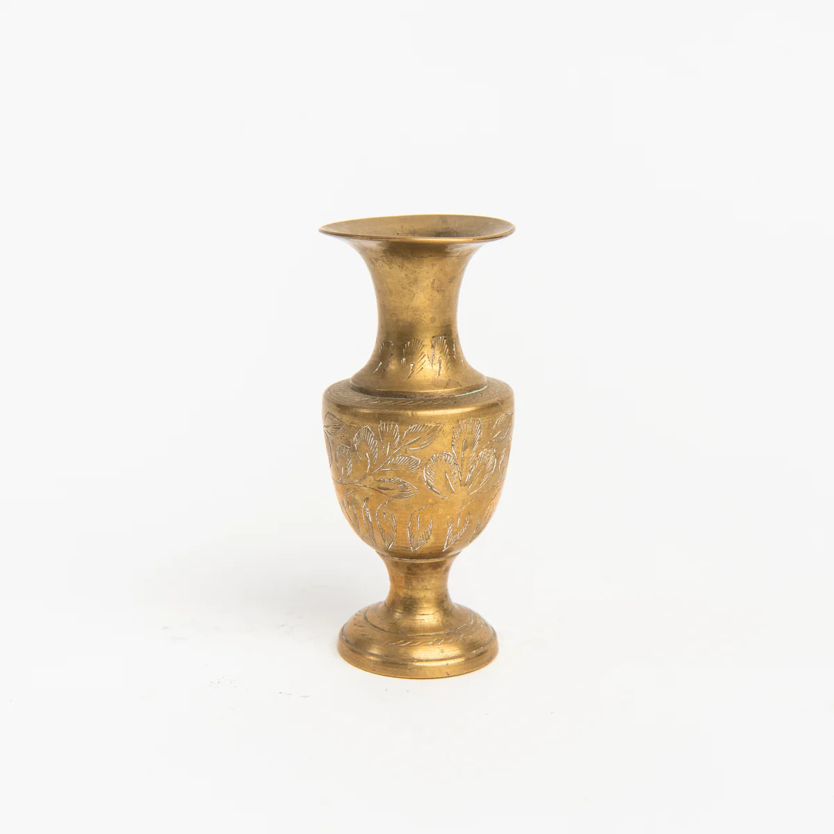 Vintage Brass Bud Vase | The Addison West