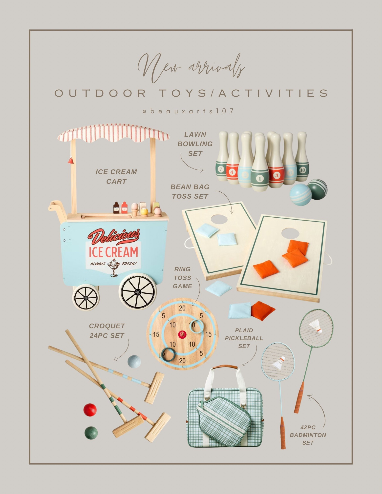 Check out these cute new fun outdoor toys and activities for the summer! 

#LTKHome #LTKStyleTip #LTKSaleAlert