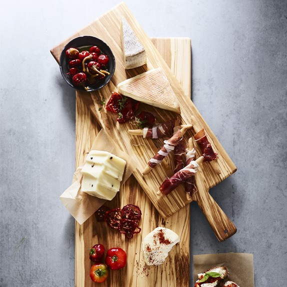 Olivewood Rectangular Cheese Boards | Williams-Sonoma