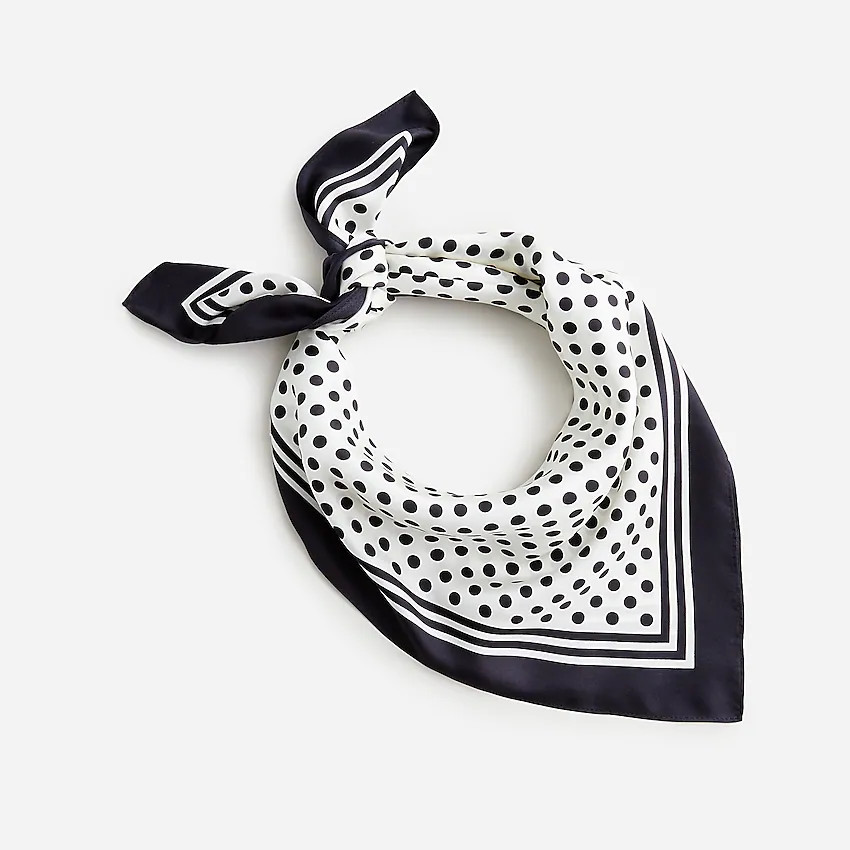 Oversized silk bandana | J. Crew US