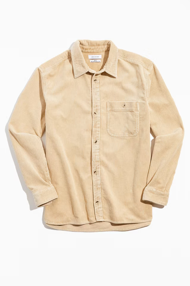 UO Big Corduroy Work Shirt | Urban Outfitters (US and RoW)