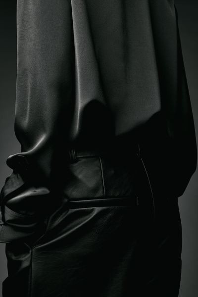 Wide-leg Coated Pants | H&M (US + CA)