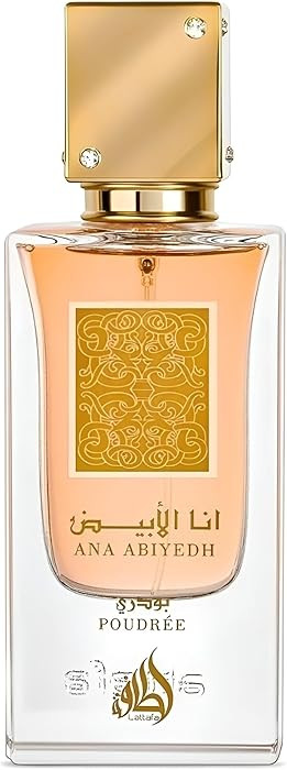 Lattafa Ana Abiyedh Poudree for Women Eau de Parfum Spray, 2.04 Ounce / 60 Ml | Amazon (US)