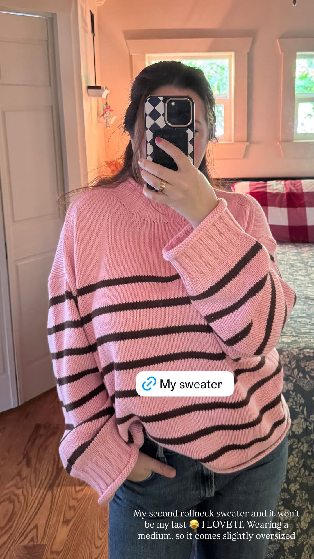 This sweater is the most beautiful pink! 

sweater l jcrew l fall outfit  

 