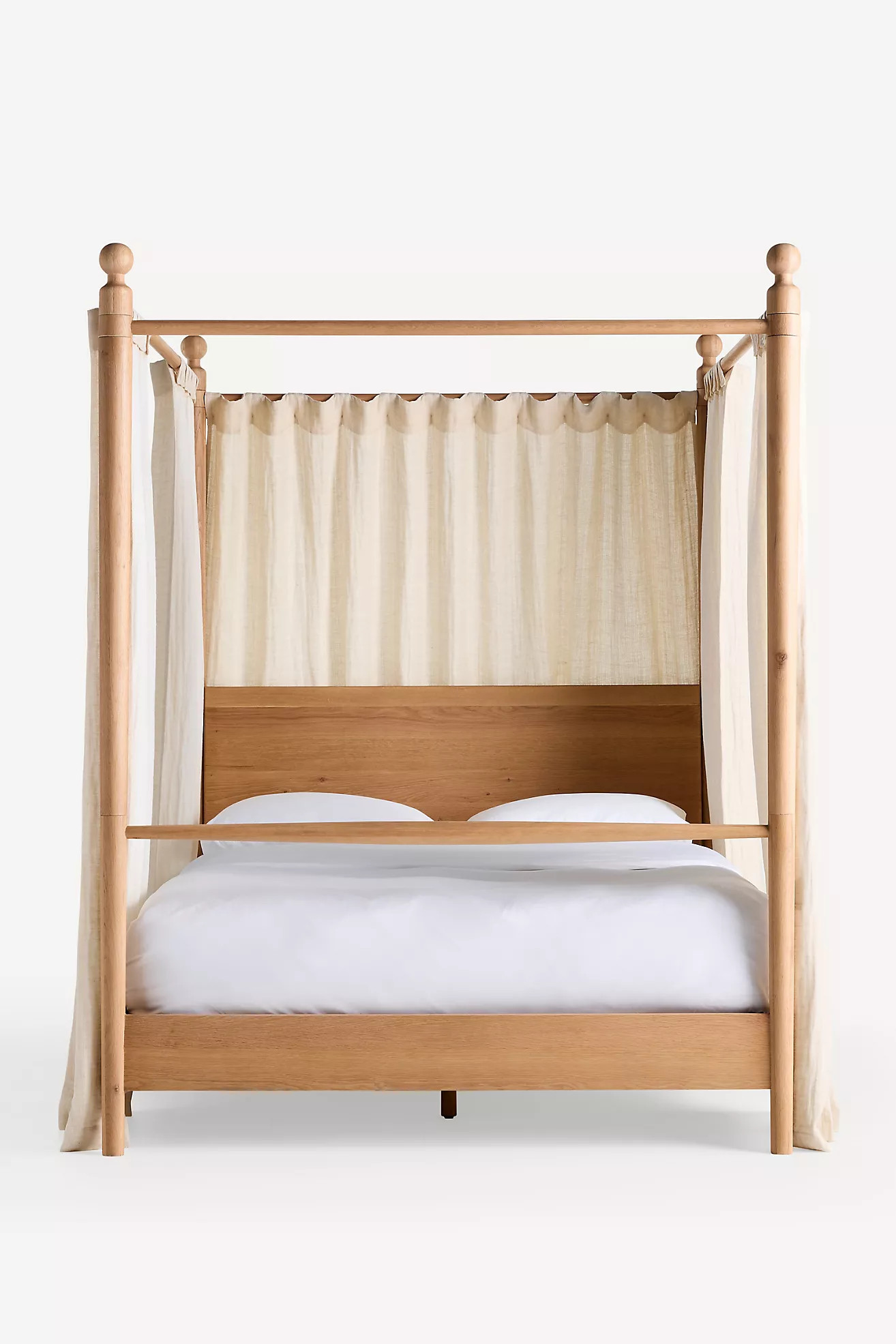 Roma Oak Bed | Anthropologie (US)